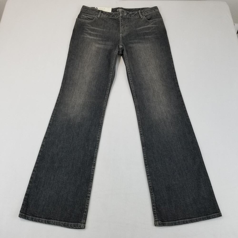 J Jill Jeans Womens 8 Black Wash Boot Cut Authentic Fit Stretch Comfort NWT
